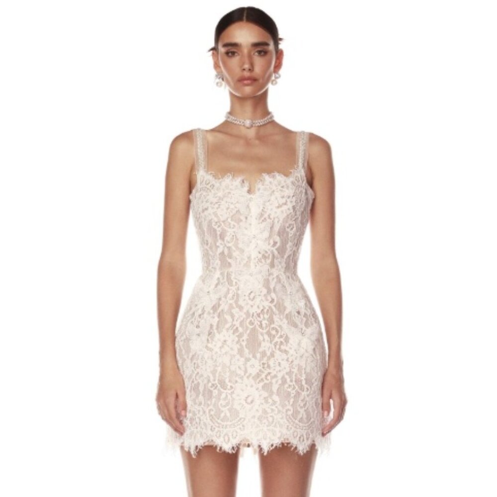 Bronx and Banco Colette Lace Mini Dress